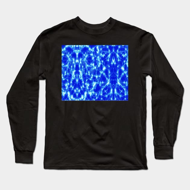 Electric Blue Long Sleeve T-Shirt by longford